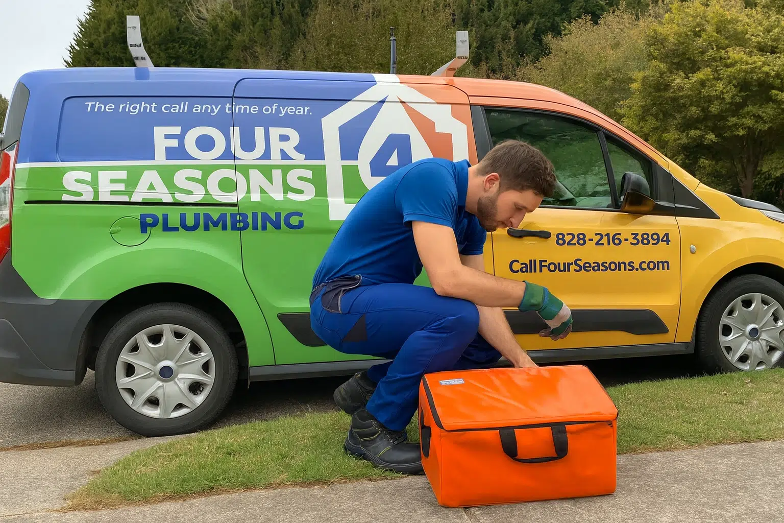 Call four season plumbing
