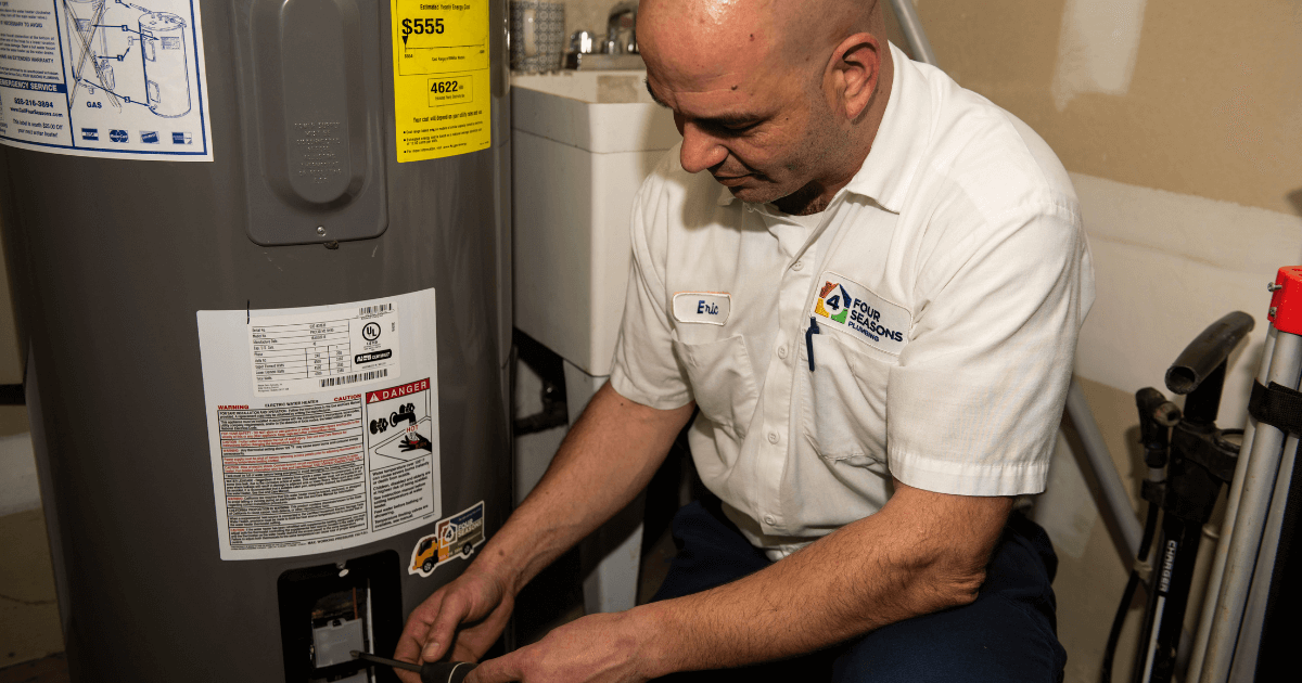 Contact Four Seasons Plumbing For Winter Hot Water Maintenance